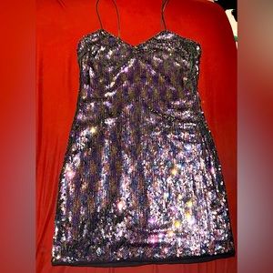‼️SOLD‼️Sequined mini dress, sequin dress